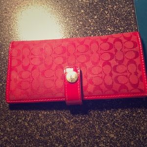 Coach lightly used wallet!